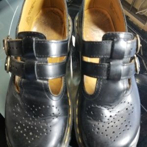 Dr. Martens Leather Mary Janes